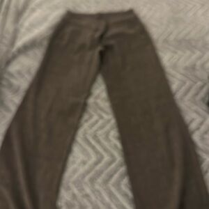 Brown wide leg pants